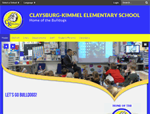 Tablet Screenshot of ckelembulldogs.com